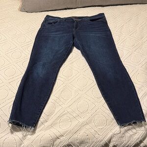 Carlo ankle skinny - Women's Dark Blue Jeans